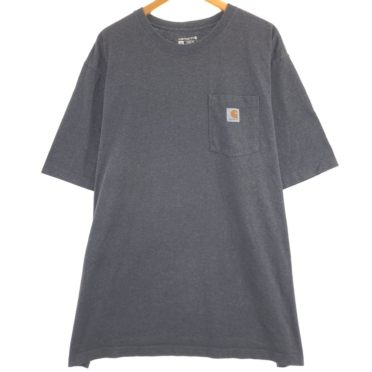 古着 カーハート Carhartt Loose Fit 半袖 ワンポイントロゴポケットTシャツ メンズXXL相当/eaa432885