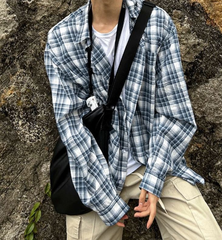 [COSYHARU公式] Simon Check Overshirt 関税・送料込み COSYHARU】Simon Check Overshirt (COSYHARU/シャツ) 97720777