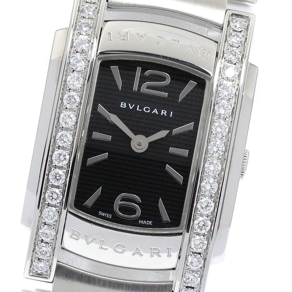 ブルガリ BVLGARI AA35S アショーマ サイドダイヤベゼル