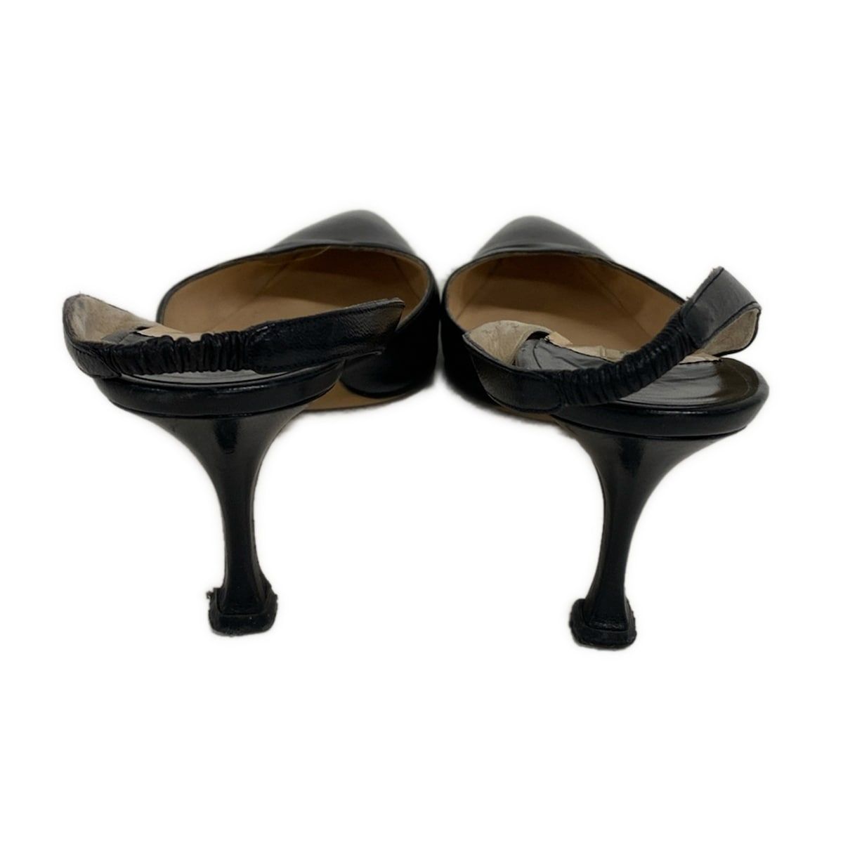 MANOLO BLAHNIK(マノロブラニク) サンダル 35 レディース - 黒
