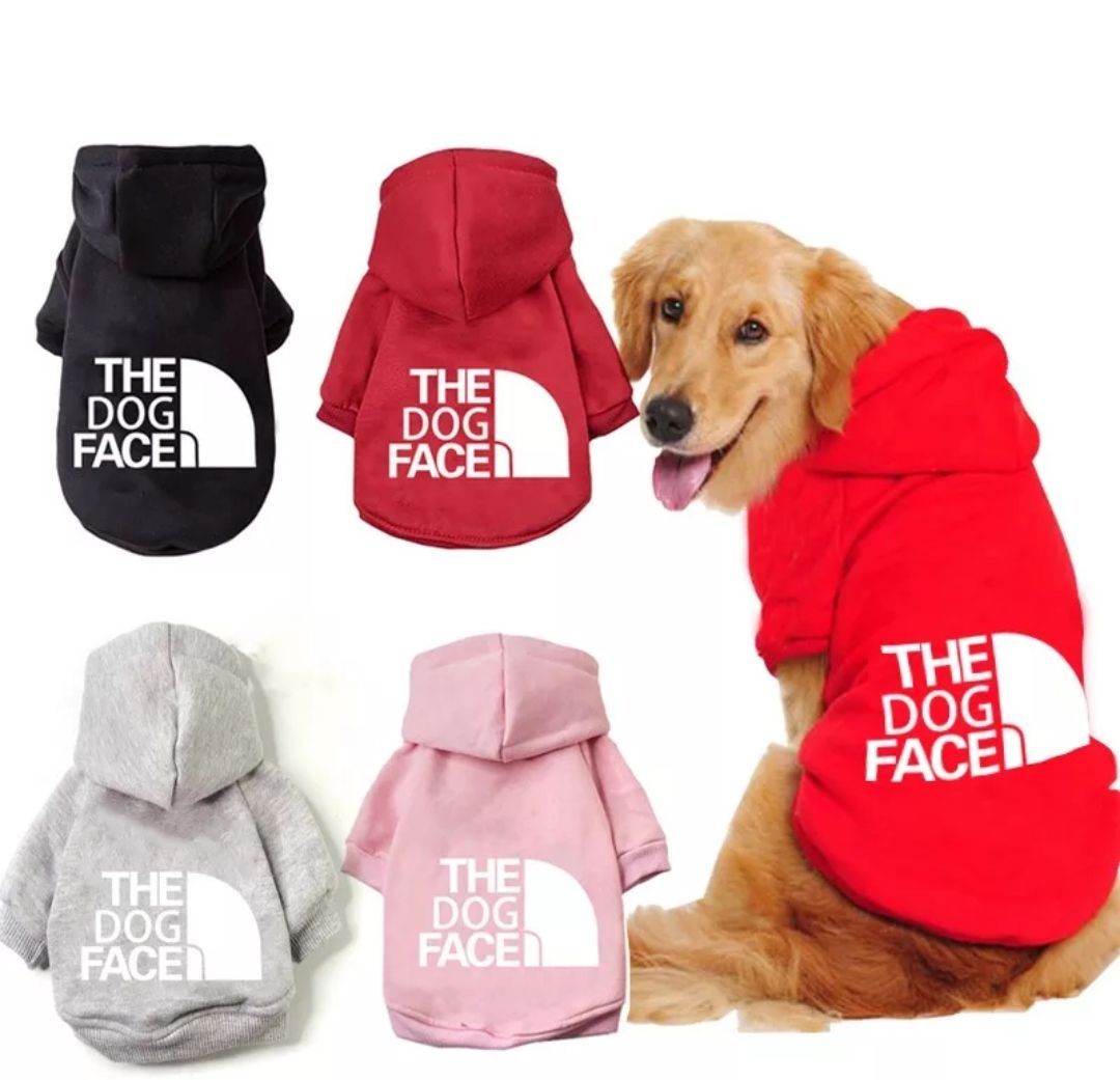 中型犬 大型犬用 パーカー ドックフェイス ドッグフェイス 犬用品 犬服