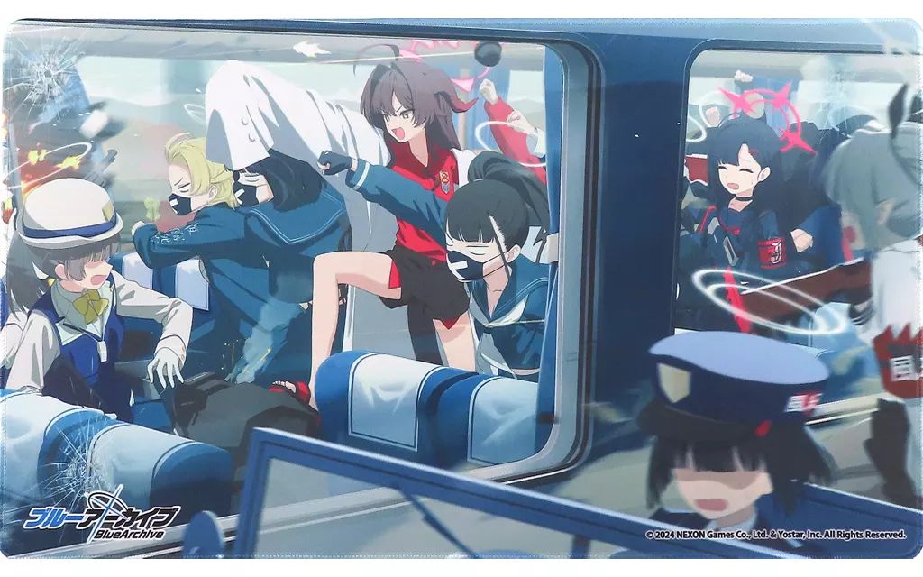 ★【未開封】ブルーアーカイブ マルチプレイマット Trip-Trap-Train 中古】サプライ ブルーアーカイブ マルチプレイマット Trip-Trap