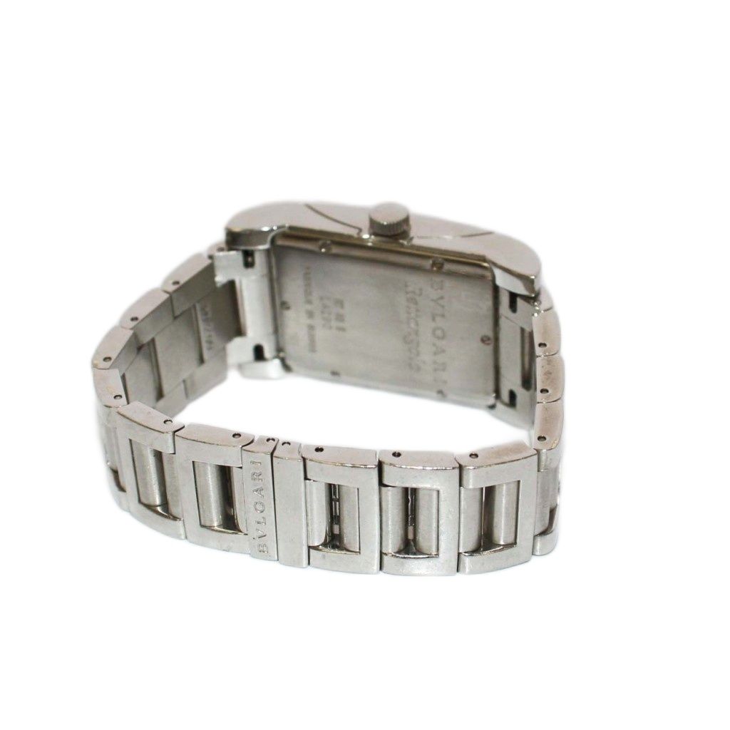 【BVLGARI】ブルガリ レッタンゴロ メンズ 自動巻き RT45S ブルガリ BVLGARI レッタンゴロ 自動巻き 腕時計 ホワイト文字盤