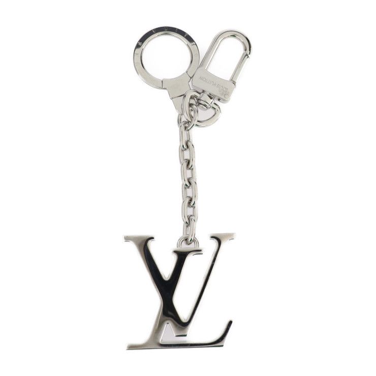LOUIS VUITTON ルイ ヴィトン キーホルダー M メタル シルバー
