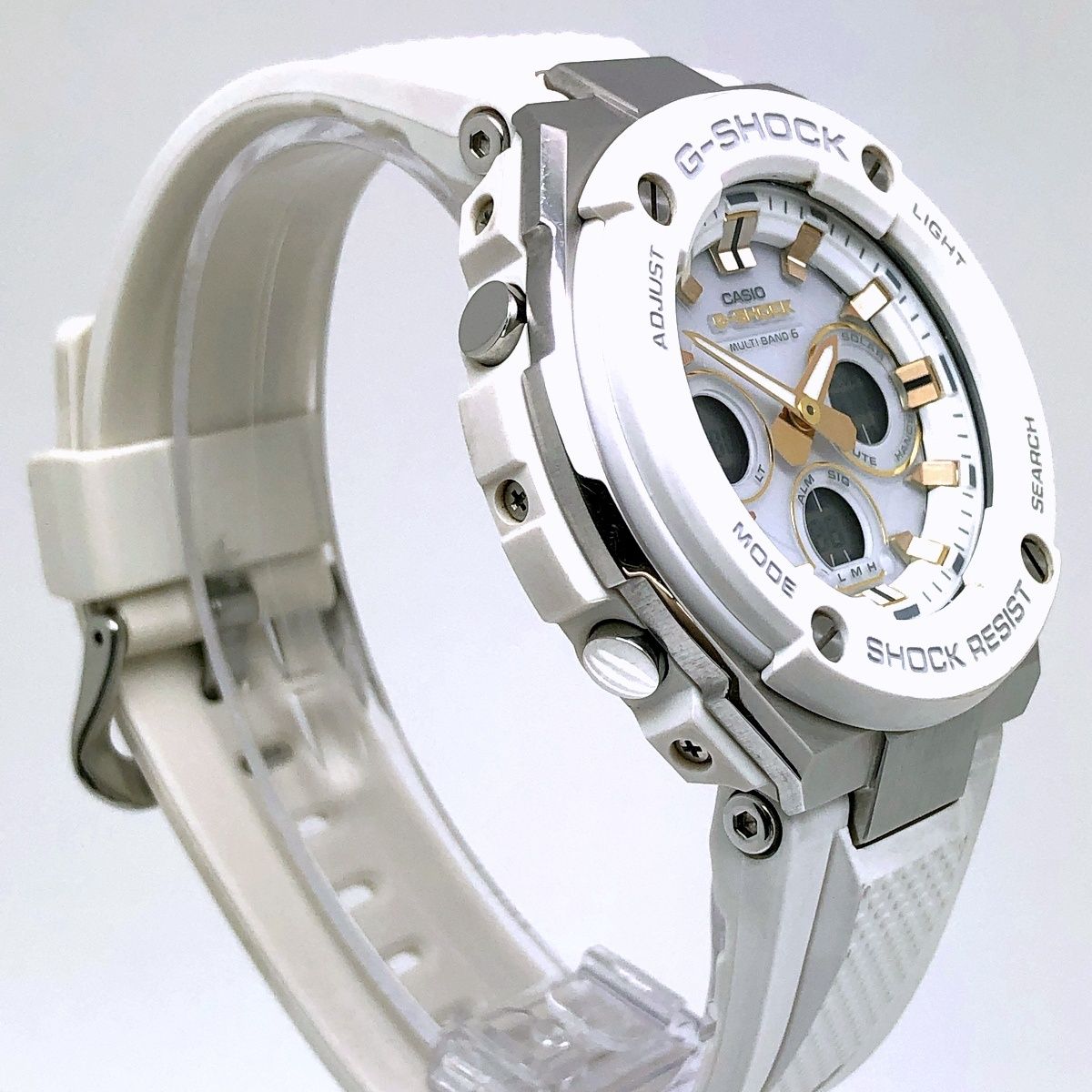 G-SHOCK ジーショック GST-W300-7A G-STEEL 電波ソーラー LED