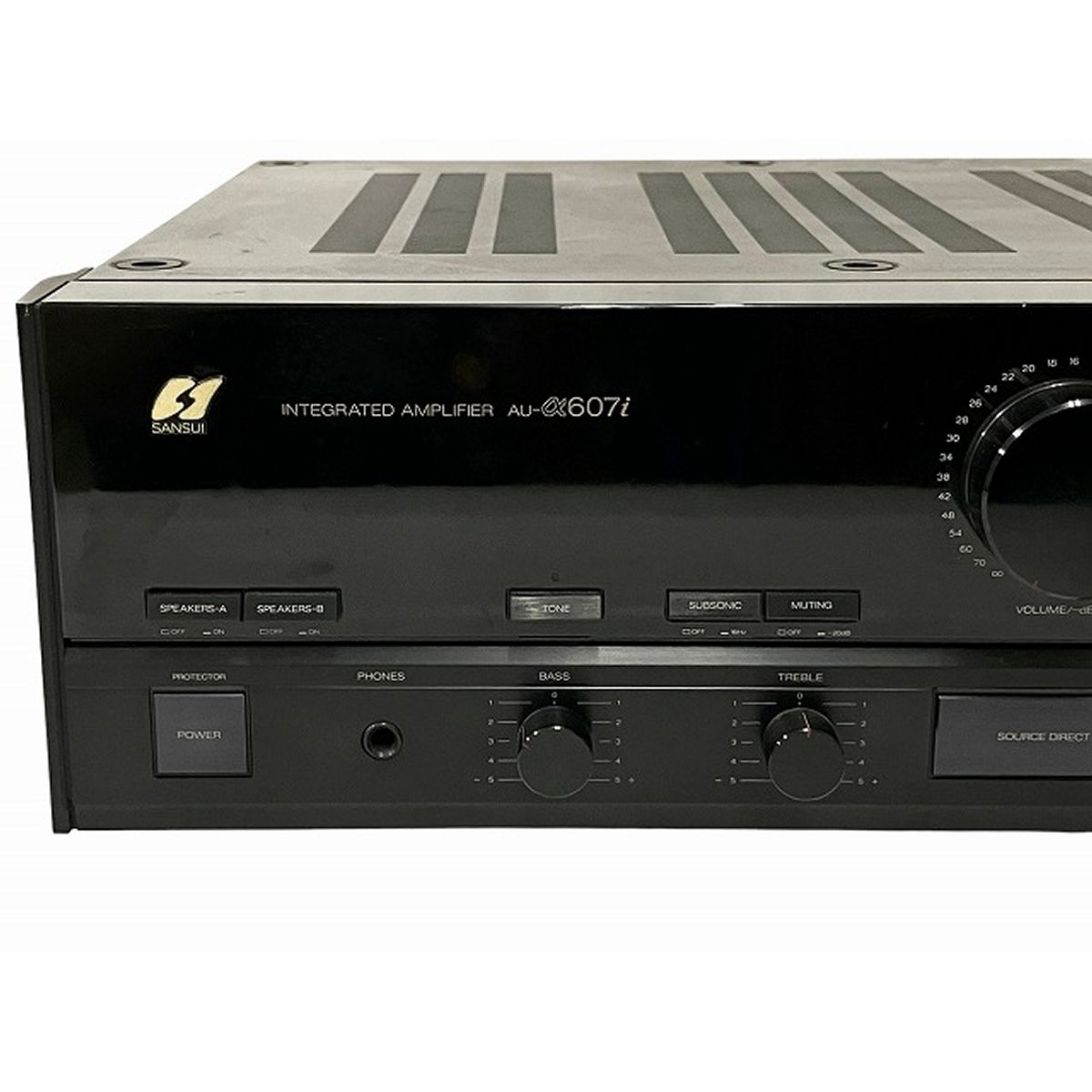 SANSUI AU-α607i 野暮ったく プリメインアンプ オーディオ 音響機器 