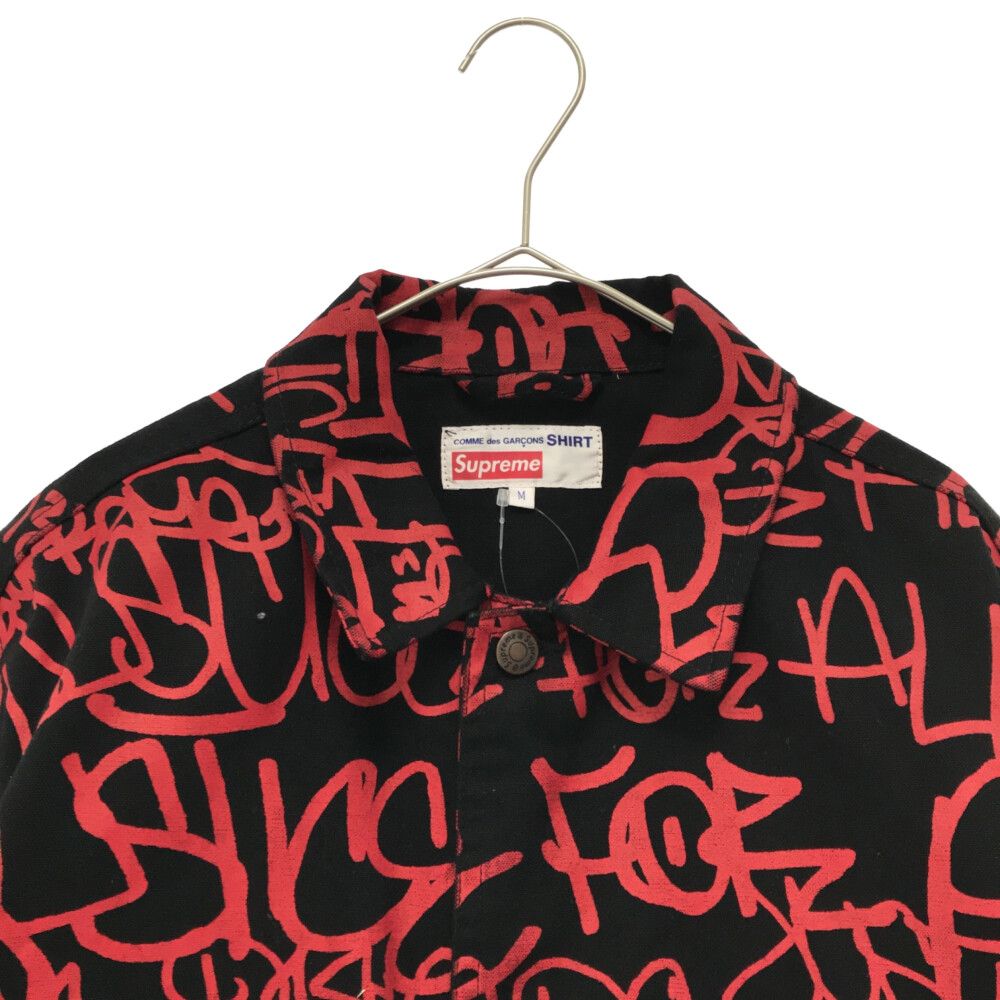 SUPREME (シュプリーム) 18AW×COMME des GARCONS SHIRT Cotton Painted 