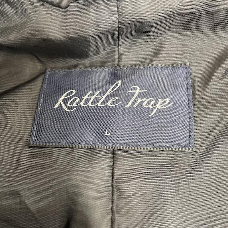 Rattel Trap 羊革シングルライダースジャケット ラトルトラップ RattleTrap シングルライダースレザージャケット