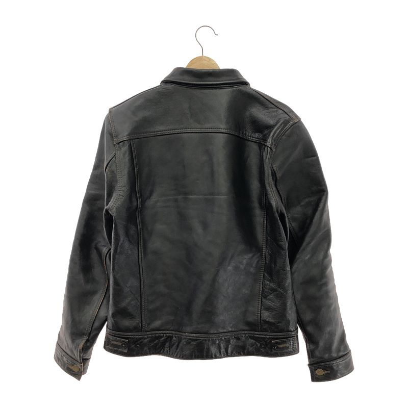 ハイラージレザーズ　ホースハイドジャケット 38 大人気，大得価 【中古】HIGH LARGE LEATHERS ライダースジャケット