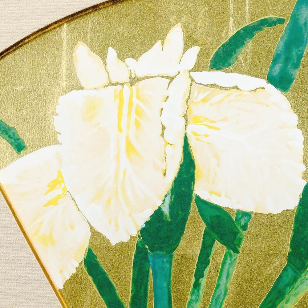 小倉遊亀　リトグラフ「花菖蒲」 小倉遊亀 花菖蒲 | 絵画など美術品の販売と買取 | 東京・銀座