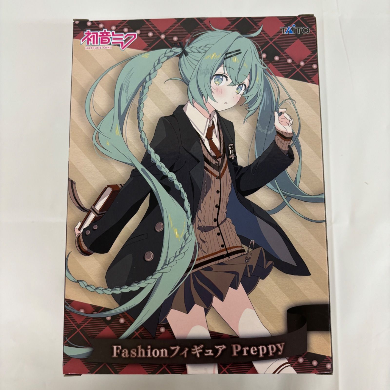 【未開封⭐4箱セット】初音ミク Fashionフィギュア Preppy 初音ミク Fashion フィギュア Preppyタイトープライズ詳細
