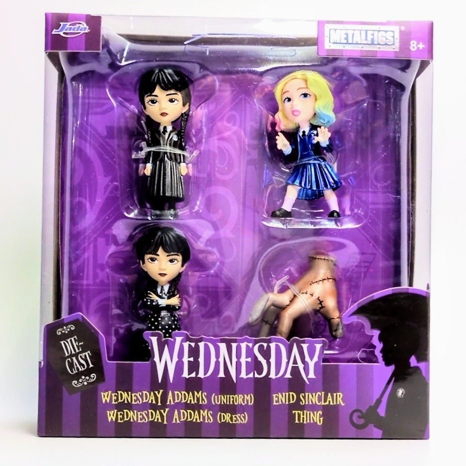 ウェンズデー Toys Jada Wednesday Diecast Figure METALFIGS ) ( JADA RC 箱入 ROBOTROBOT ラジコン TOYS Car