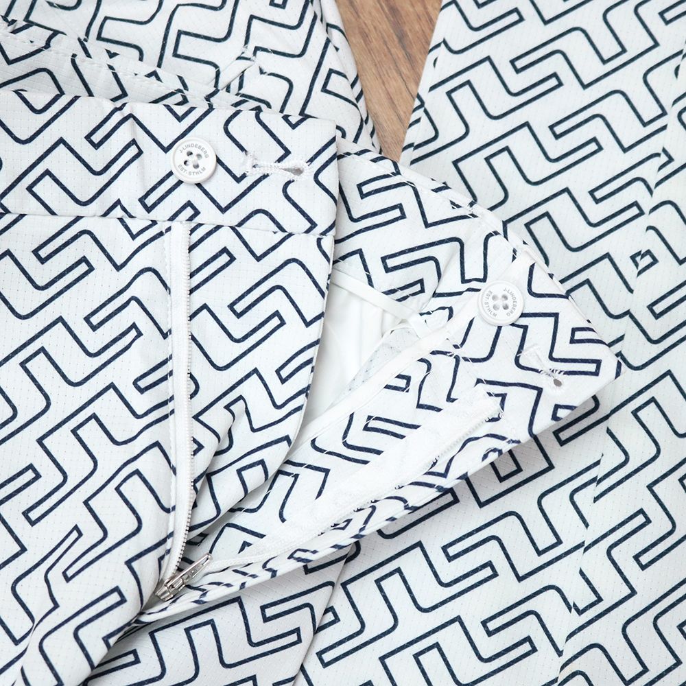 J.LINDEBERG/32インチ/ロゴ モノグラム プリント 4WAY ストレッチ