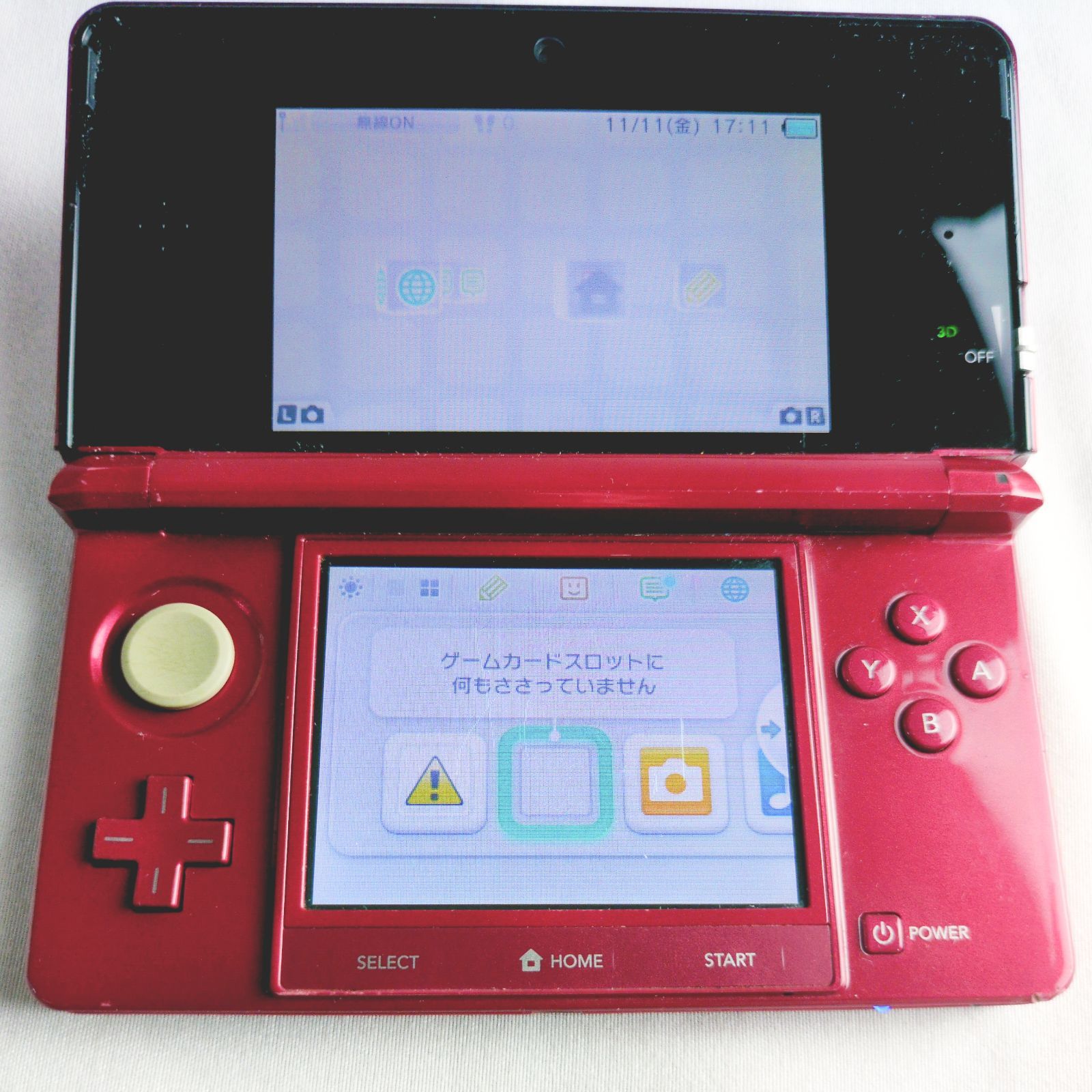 3DS レッド