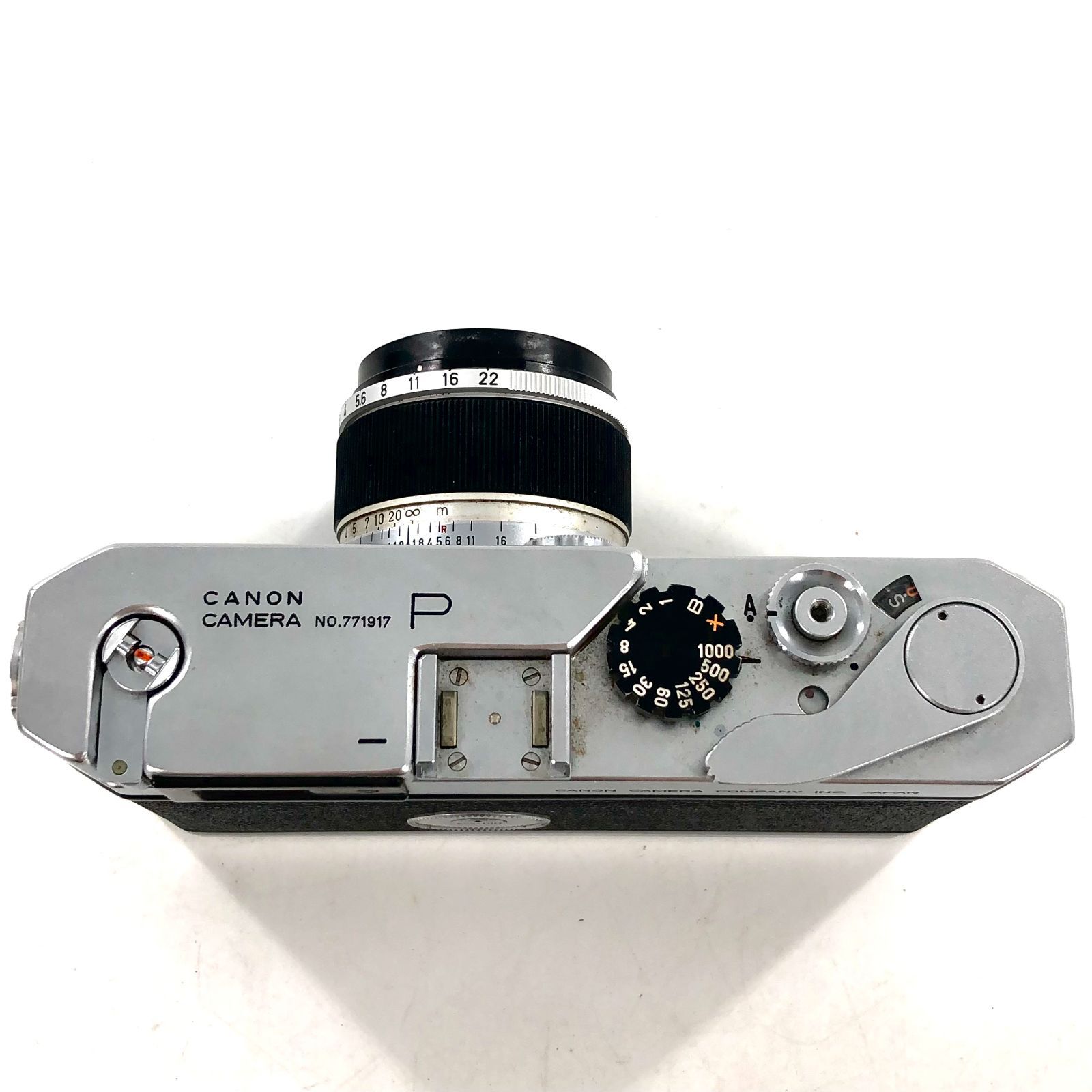 CANON キヤノンP レンズ CANON LENS 50mm f:1.8 フィルムカメラ【PF