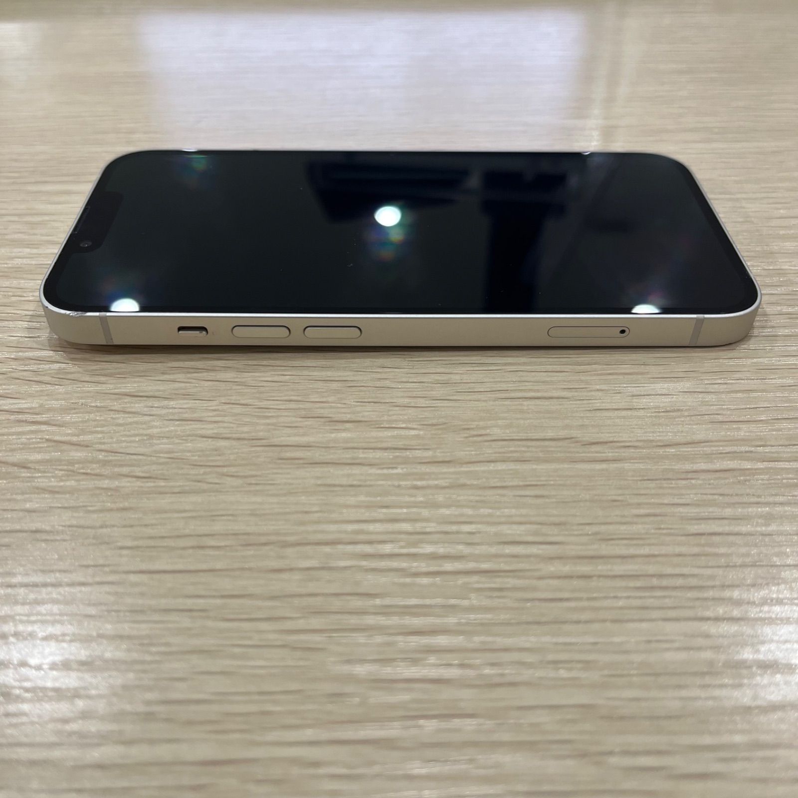 iPhone13 128GB au SIMロックなし スターライト ホワイト② 【公式通販】
