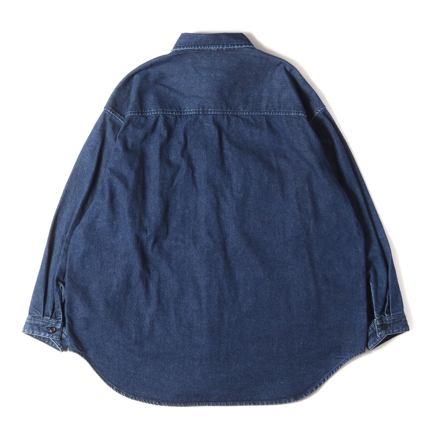 WTAPS WCPO/LS/COTTON.DENIM シャツ インディゴ L