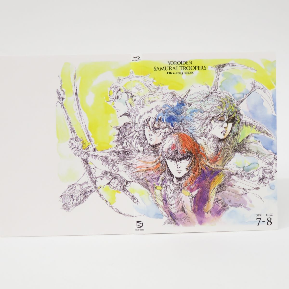 8Blu-ray 鎧伝サムライトルーパー Blu-ray BOX 初回生産限定 ※中古 