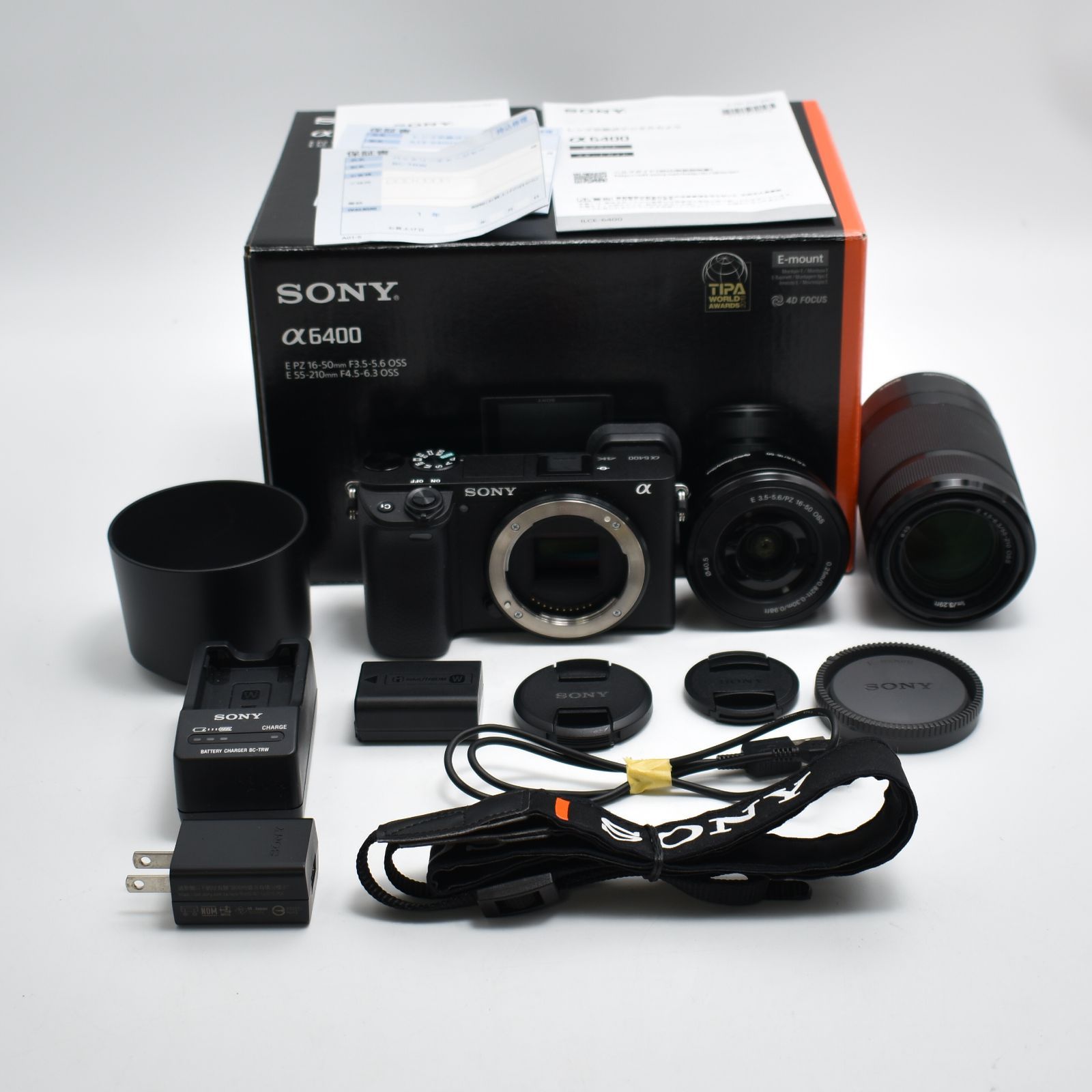 a6400 SEL55210とSELP1650レンズセット Kenkoフィルター