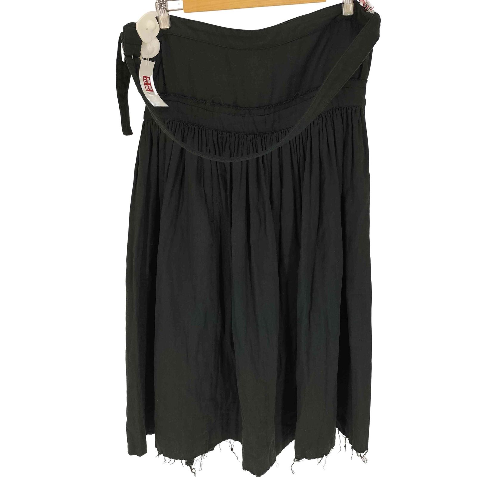 Y's ワイズ サロペットスカート ブラック Y's（ワイズ