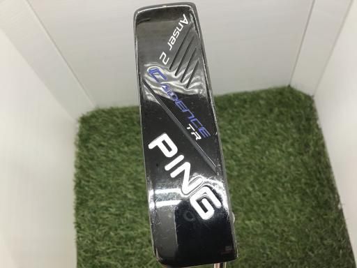 ピン CADENCE TR Anser 2 青 33インチ パター PT スチール フレックスその他 メンズ 男性用 右利き 右用 Cランク ゴルフクラブ