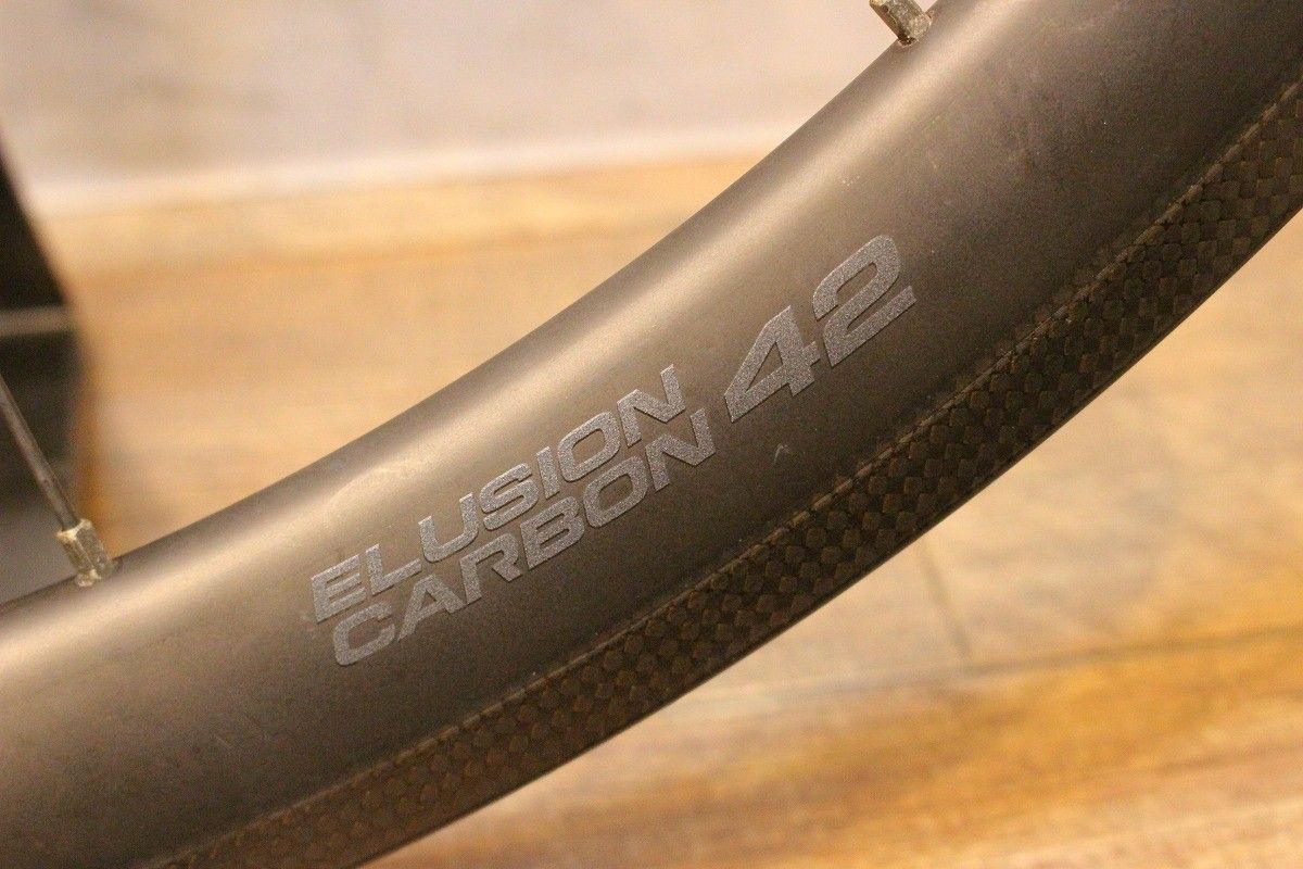 ヴィットリア VITTORIA イリュージョン ELUSION CARBON 42 カーボン チューブレスレディ シマノ 11/12S ワイドリム  17C【名古屋店】 - メルカリ