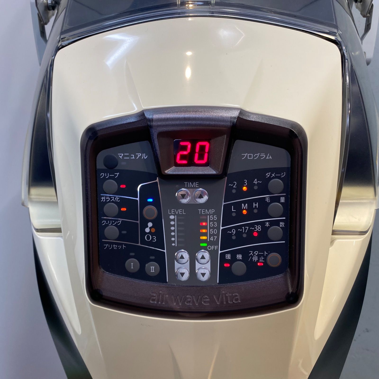 タカラベルモント エアーウェーブビータ タカラベルモント エアウェーブ ビータ ロッド付き ヘアドライヤー