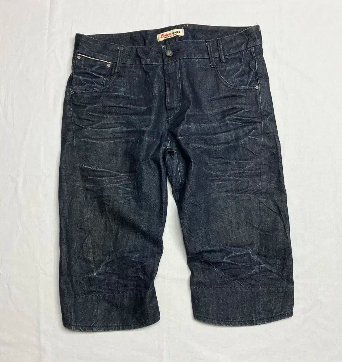 EVISU ハーフデニム EVISU ハーフデニム サイズ34 ジョーツ EVISU