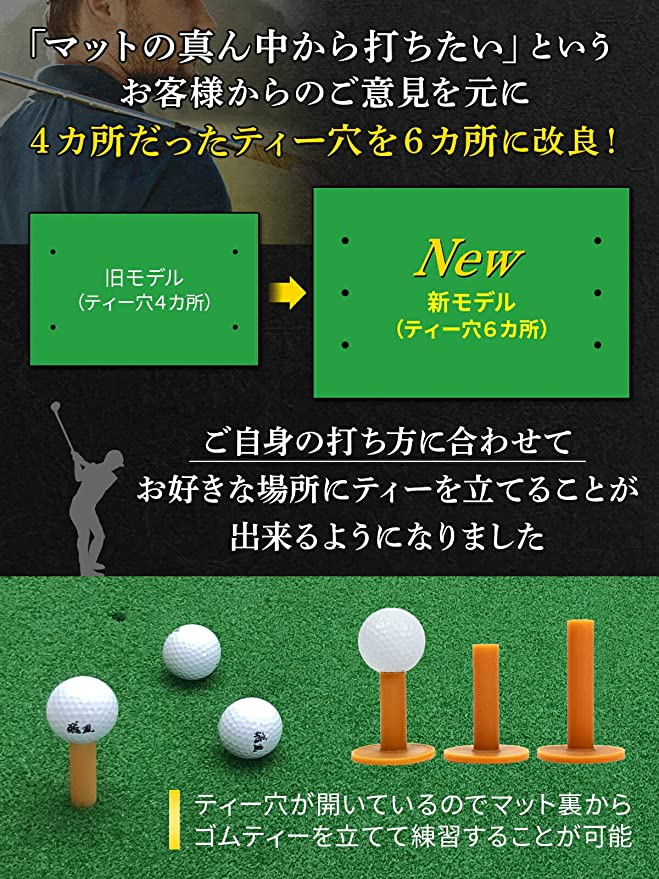 ゴルフマット練習用 スイング ドライバー 大型 100×150cm