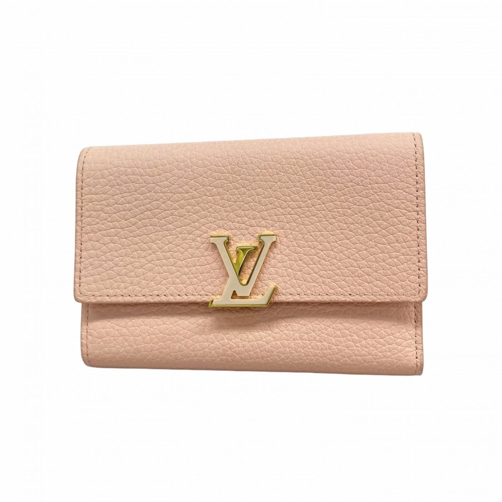 ルイ ヴィトン Louis Vuitton ルイ ヴィトン 三つ折り財布 ポルトフォイユカプシーヌコンパクト M82361 ジャスミンピンクレディース