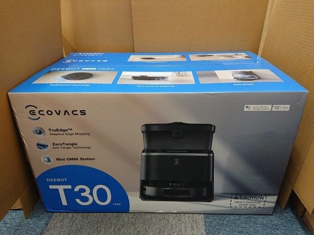 エコバックス DEEBOT T30 OMNI 床掃除ロボット ブラック DDX11-11EE ディーボット