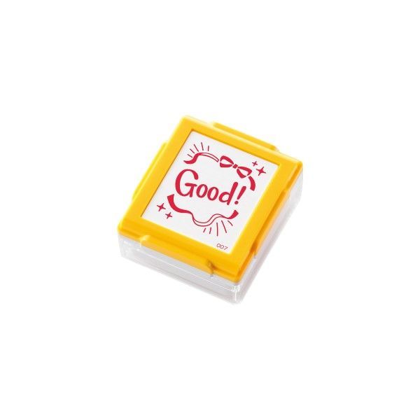 (まとめ) シヤチハタ いいね スタンプくん イエロー Point PEW-A1-R-12 1個 〔×20セット〕[21] シャチハタ いいね！スタンプくん（ボディー色：イエロー