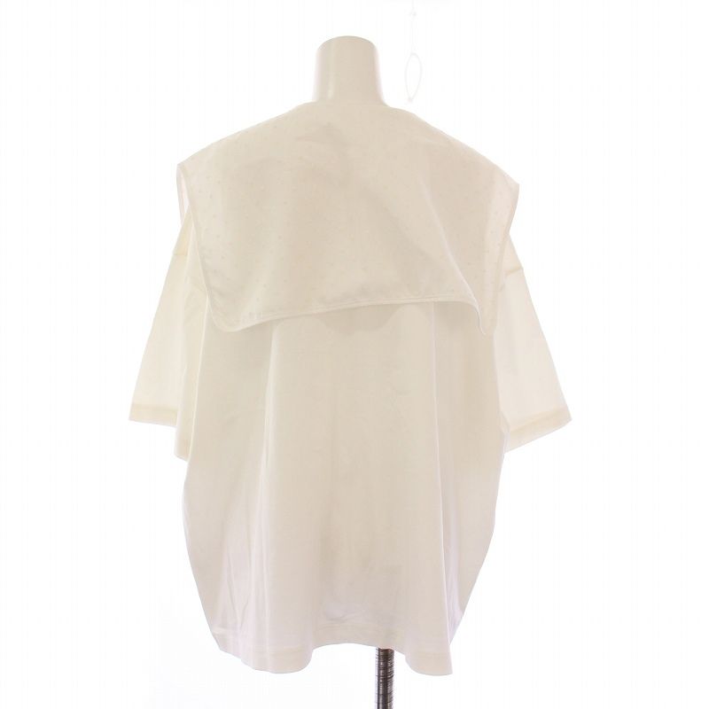 yori ヨリ 半袖 Tシャツ カットソー 36 ホワイト yori ヨリ 半袖 Tシャツ カットソー 36 ホワイト