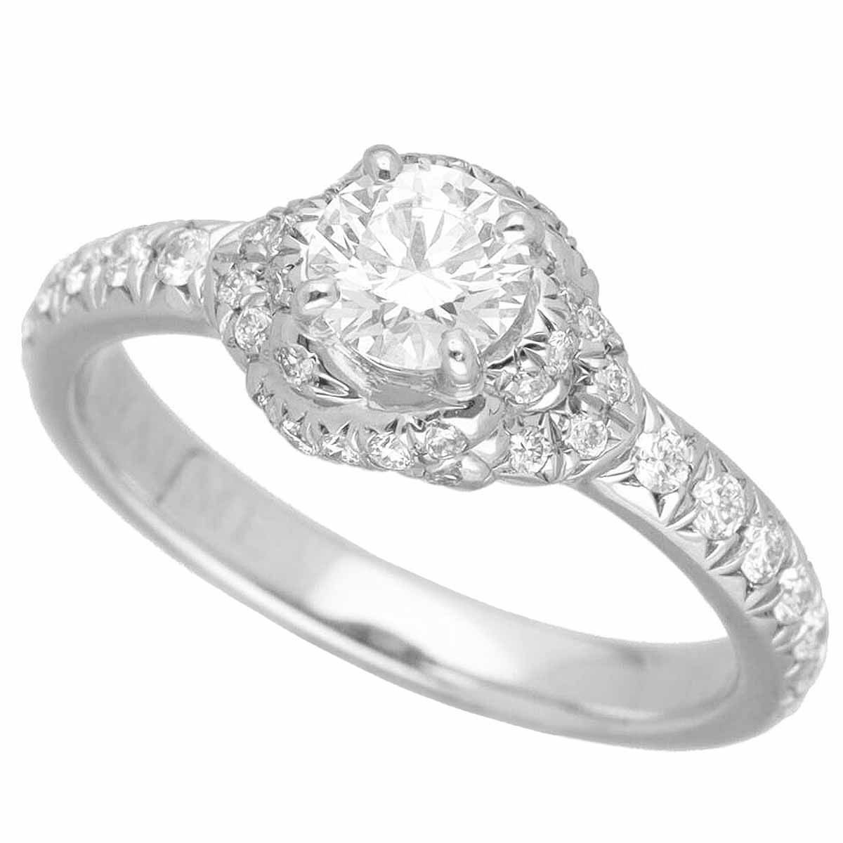CHAUMETショーメ リアン ダムール0.31ct＆トルサード 正規品 CHAUMET ショーメ ダイヤ(D0.31ct D-VVS1-3Ex) リアン・ダムール