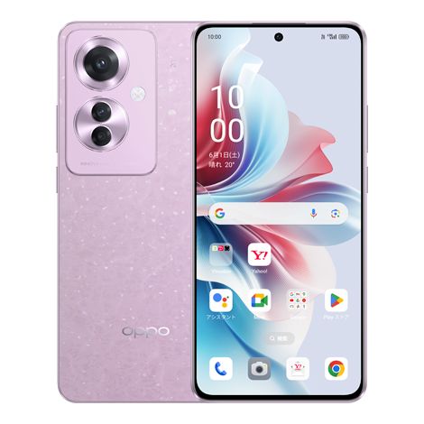 オッポ OPPO Reno11 A コーラルパープル Yモバイル版 A401OP SIMフリー