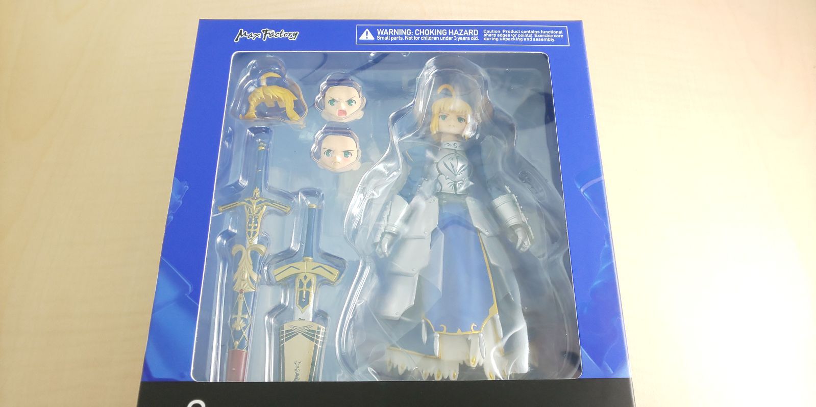 figma Fate/stay night セイバー 2.0 特典 エフェクトパーツ付き ノン