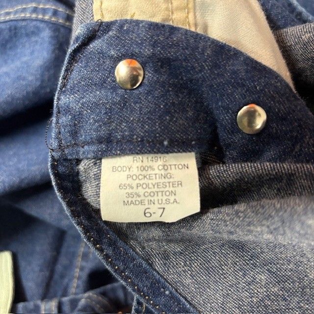 90年代 POINTER BRAND ジャンパースカート サイズ6-7 MADE IN