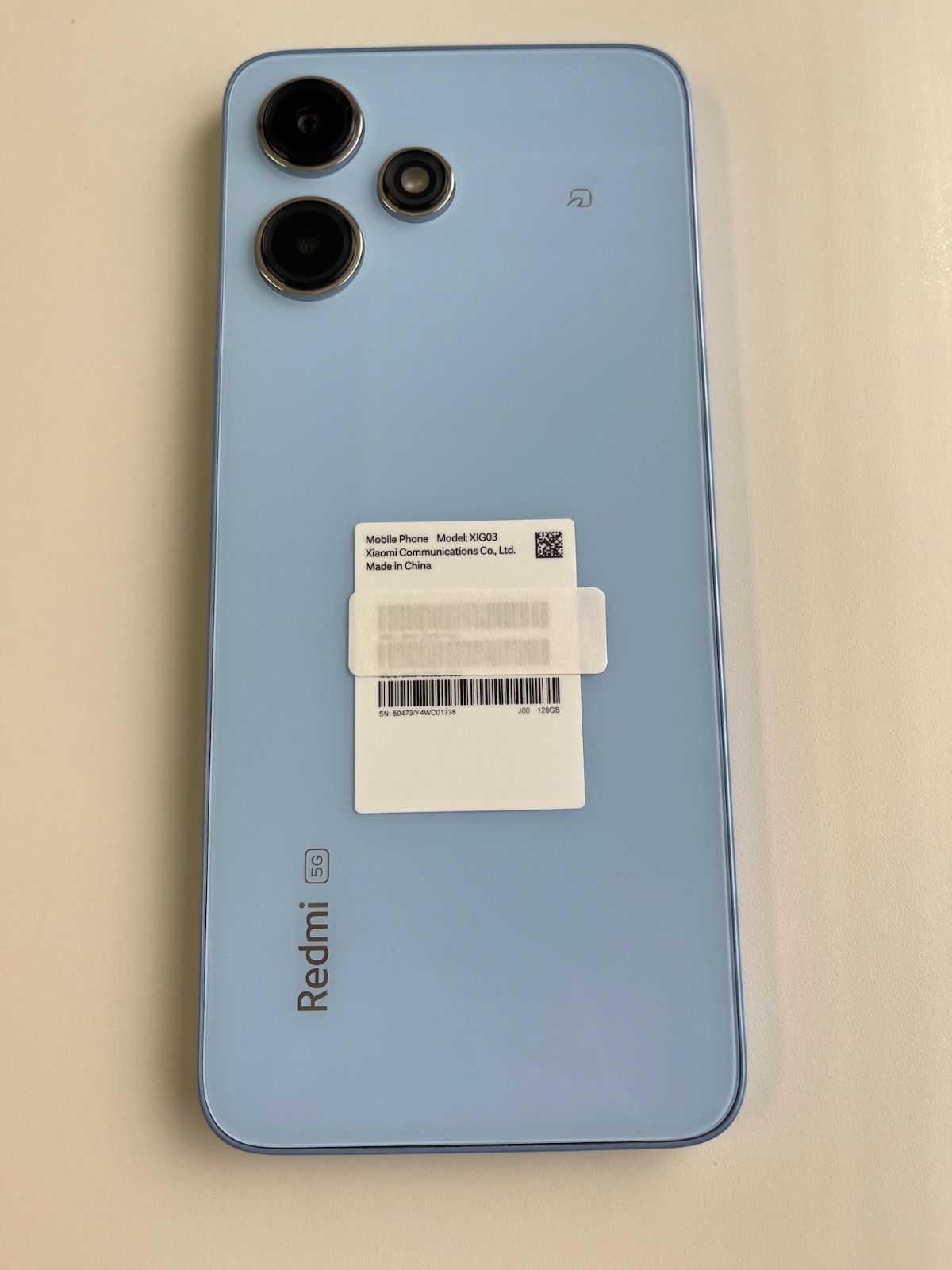 au SIMフリー Xiaomi Redmi 12 5G 128GB スカイブルー