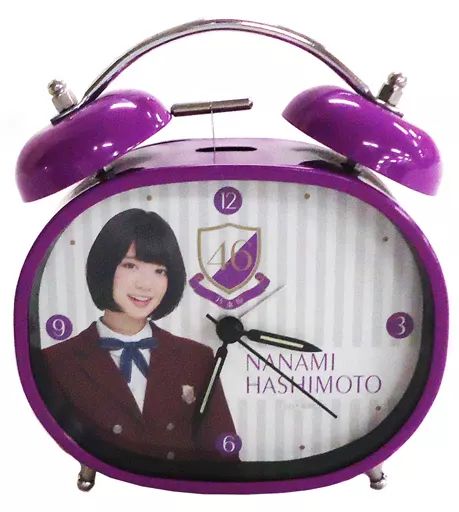 置き時計 壁掛け時計 女性 橋本奈々未 個別ボイス目覚まし時計 乃木坂46オフィシャルウェブショップ