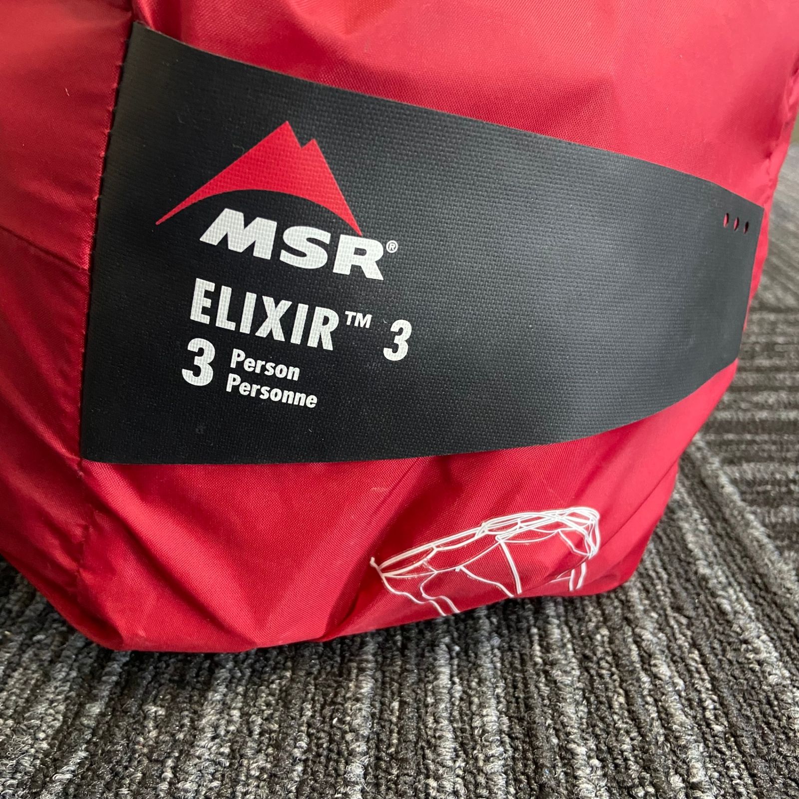 MSR - MSR　ELIXIR 3 エリクサー3　ダブルウォール　フットプリント　ファミリー　グループ　キャンプ　テント MSR ELIXIR 3 エリクサー3 ダブルウォール フットプリント