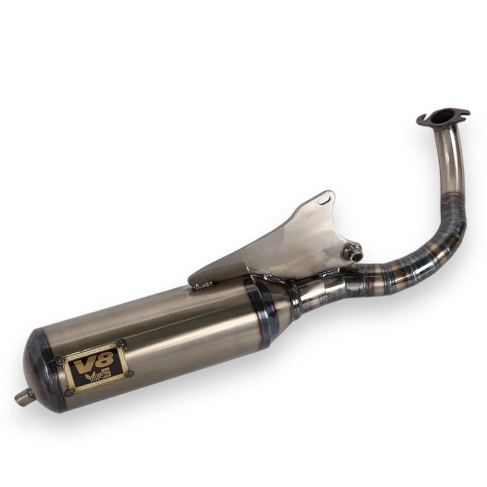 ヤマハ ジョグ用 V8 ハワイアンチャンバー マフラー 3KJ 3YK 3XY 3VP アプリオ SA16J リモジョグ SA11J SA12J カスタム 社外品