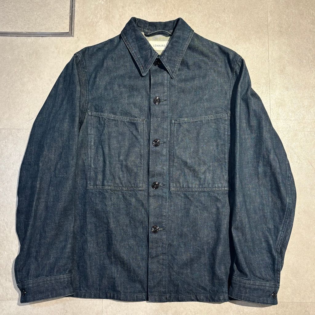 LEMAIRE ルメール 21AW DENIM OVERSHIRT デニムシャツ M213