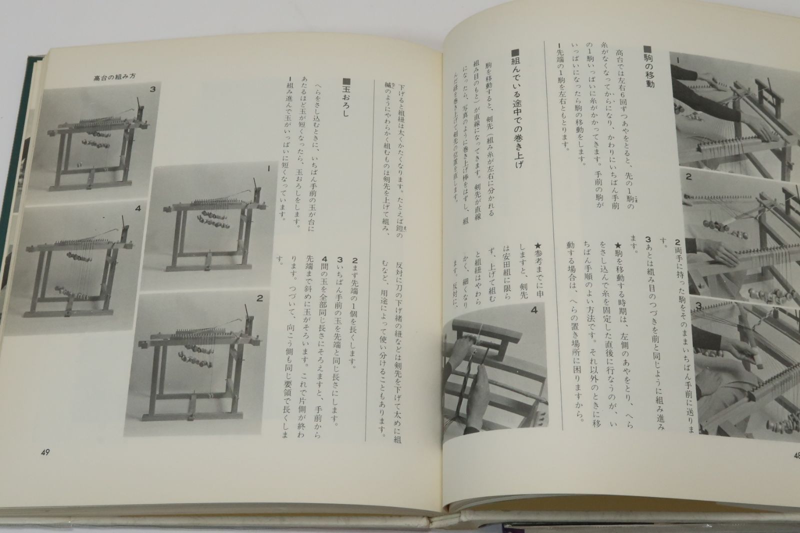 道明の組紐・丸台・四つ打ち台/伝統の組紐・道明の高台・綾竹台・羽織紐・段染/2冊/山岡一清/本来の組紐のあり方に従い楽しめる組紐の技法 - メルカリ