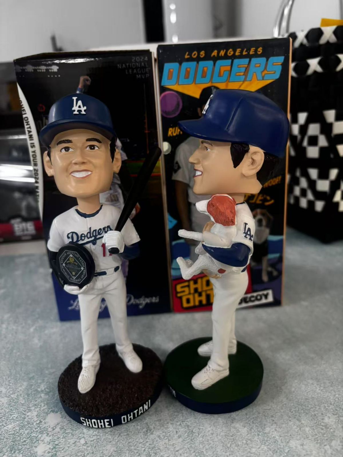 大谷翔平＆デコピン ボブルヘッド 楽天市場】［超希少］［非売品］［球団公式ライセンス品］［日本