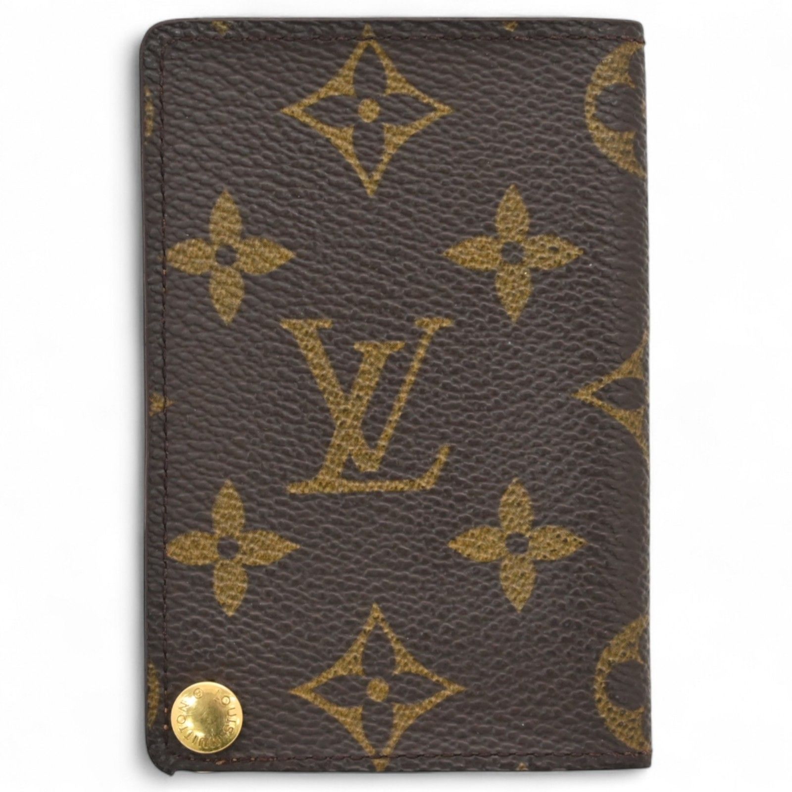 ルイヴィトン モノグラム ポルトカルト クレディ プレッシオン 名刺入れ Bランク lv5411ma