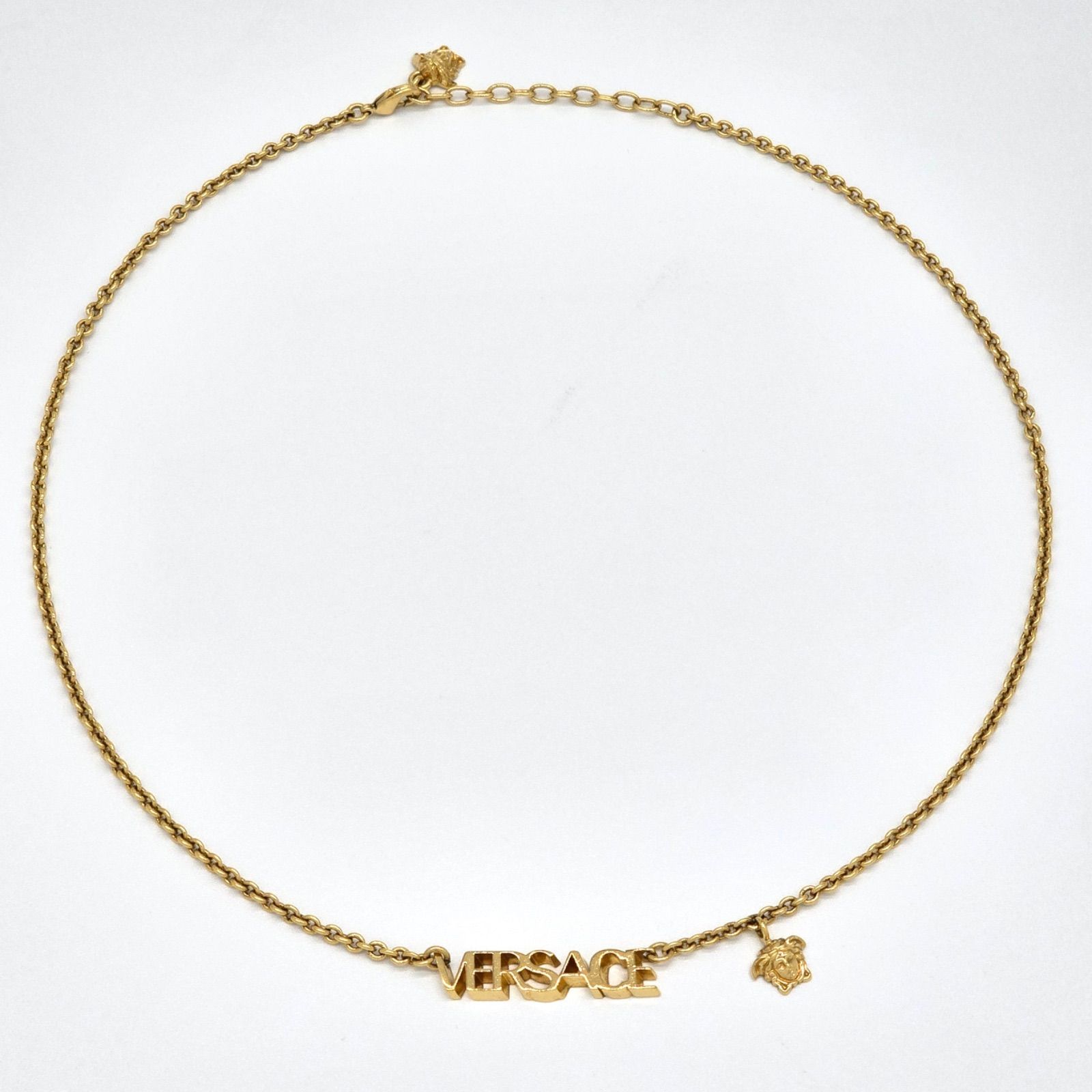 VERSACE ヴェルサーチ 1002579 ロゴ メデューサ ペンダント ネックレス
