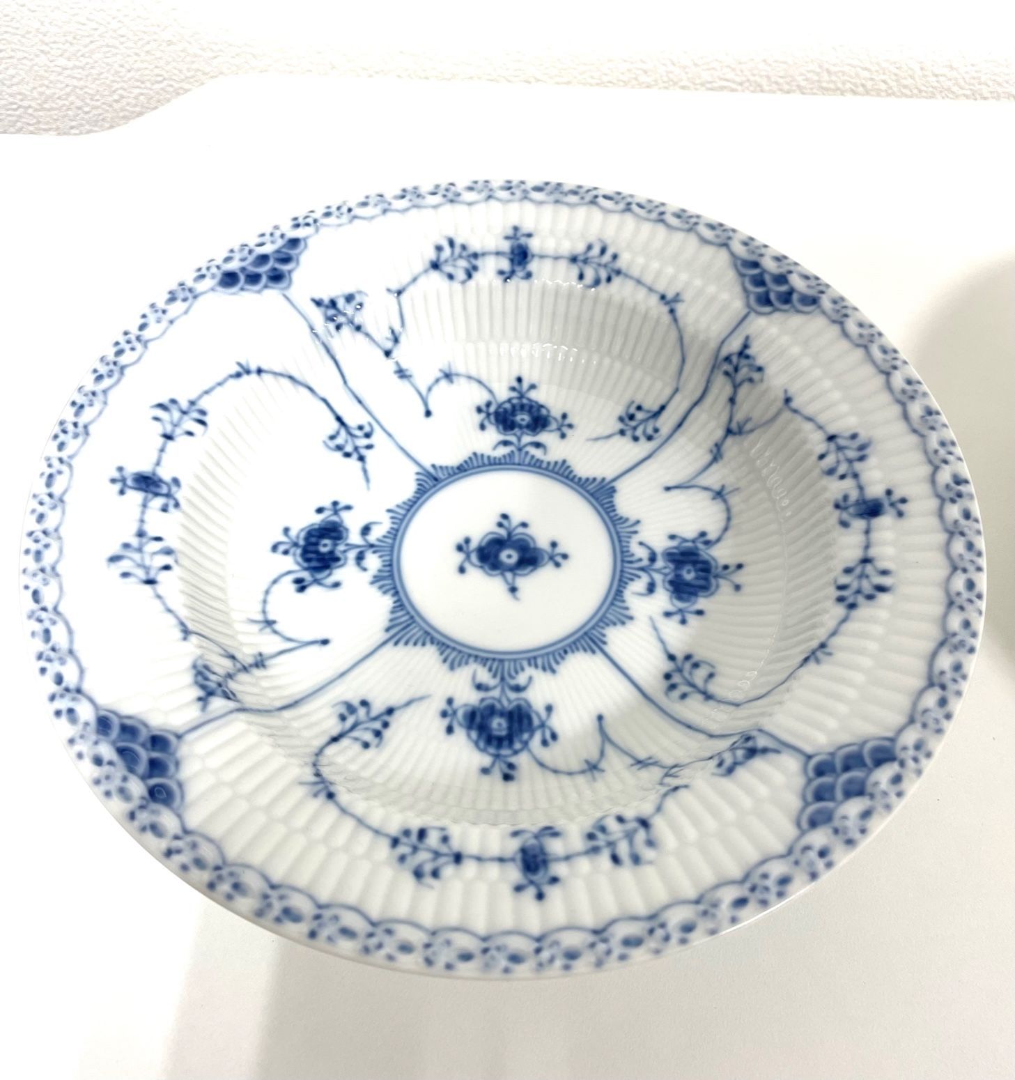 L25396】 ロイヤルコペンハーゲン 欠け有 特価 バラ売り不可 深皿 2点