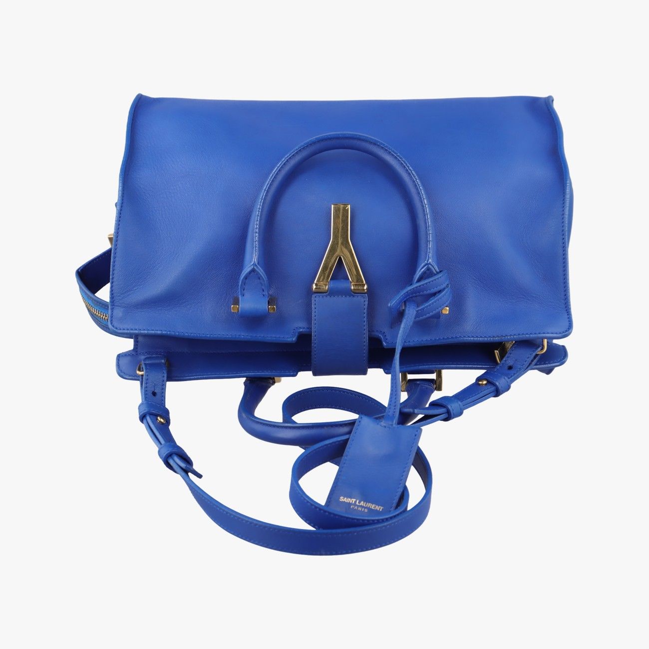 サンローラン YSLロゴ プチカバス ハンドバッグ ショルダーバッグ 2WAY