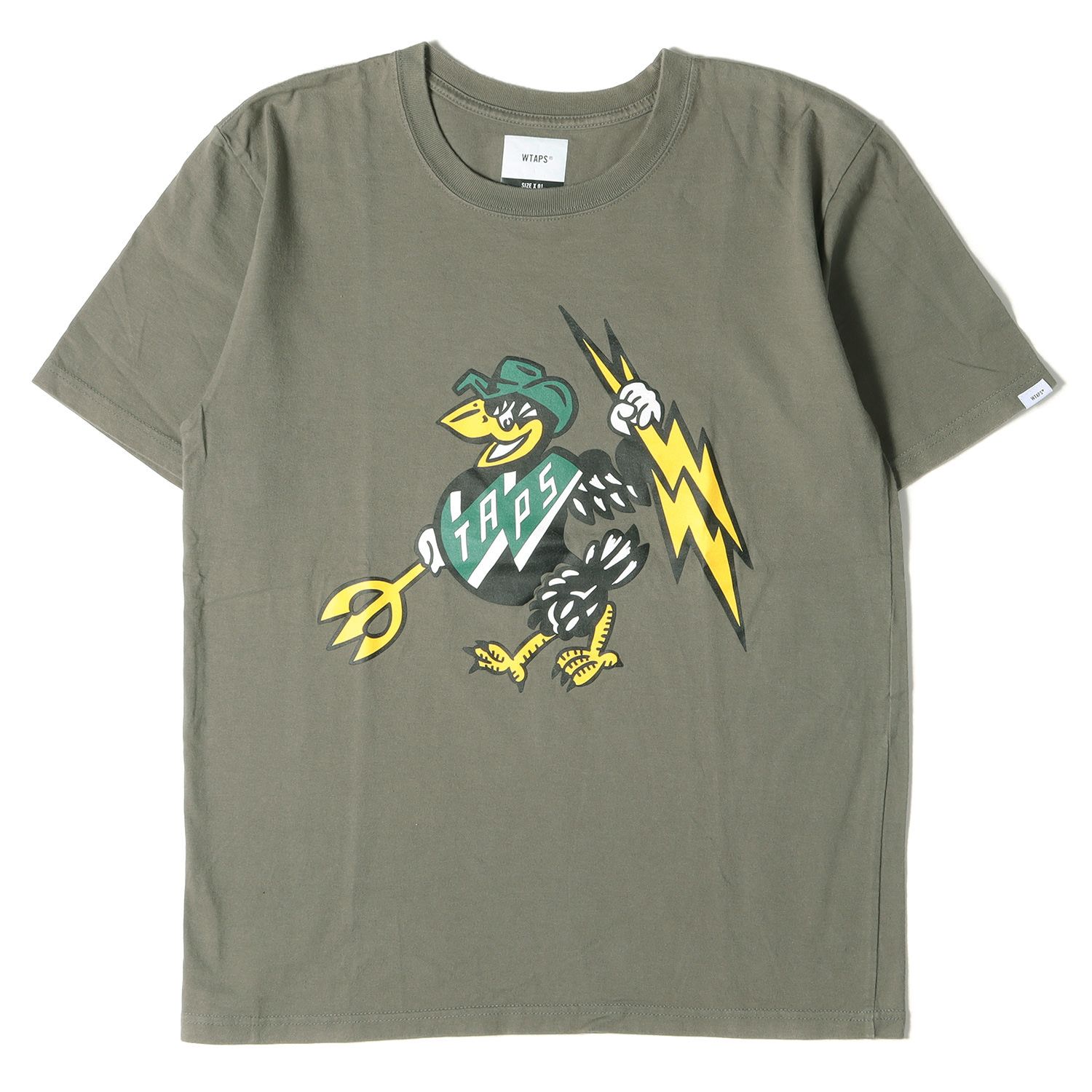 WTAPS ダブルタップス Tシャツ カラス キャラクター クルーネックT