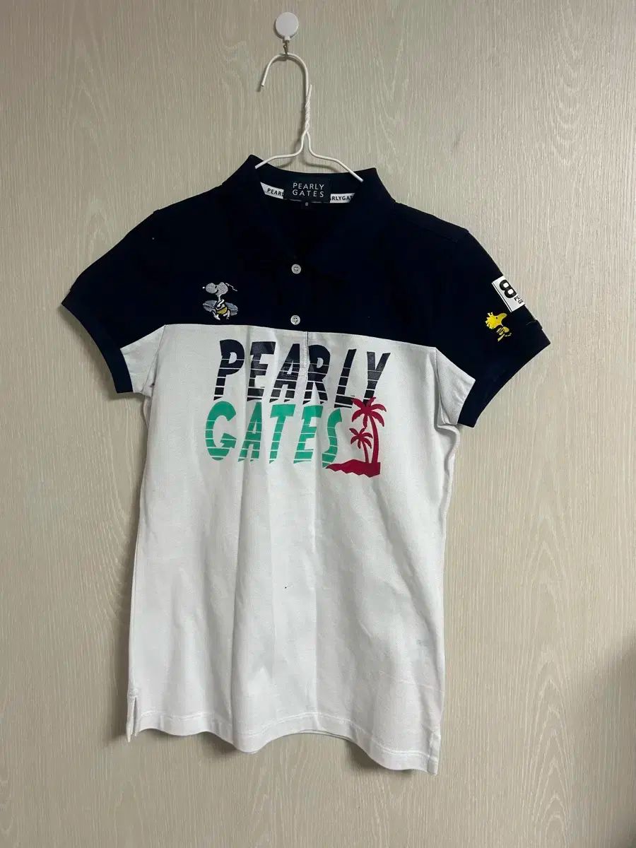 PEARLY GATES レディース半袖シャツ ☆ サイズ0 中古 レディース パーリーゲイツ PEARLY GATES 半袖シャツ 0(S
